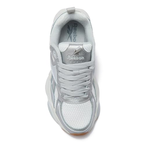 Reebok Charge Run Athletic Running Shoes for Women - Light Grey/White/Light Grey, 9 Medium