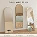 Arched Mirror Full Length, Upgraded 16