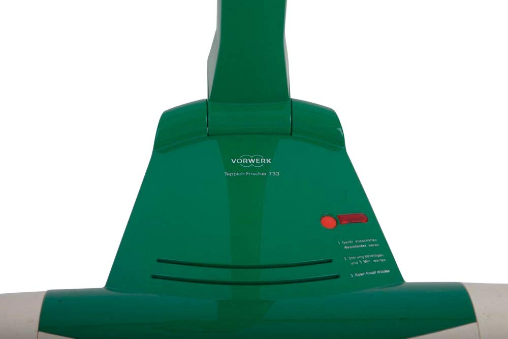 Vorwerk Teppichreiniger Teppichfrischer VTF 733 mit 2 Packungen Reinigungspulver - elektrischer für Kobold VK 120 121 122 130 131 135 136 - Gebraucht mit 3 Jahren Garantie