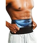 Waist Trimmer for Men Sauna Belt, Neoprene-Free Waist Cincher, Sauna Slimming Belt Sauna Sweat Workout Shaper