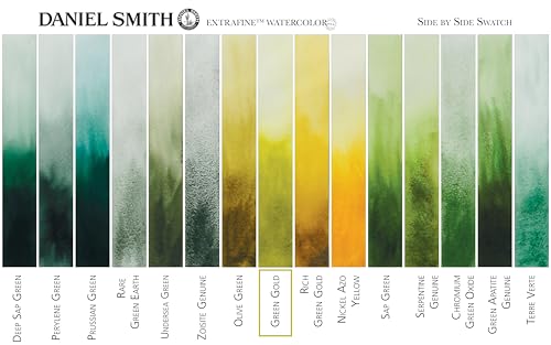 Daniel Smith Extra Fine Watercolor Paint, 5ml Tube, Green Gold, 284610139 by DANIEL SMITH - Used condition - Image 4