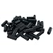 Produktbild sourcingmap® M4 x 20 mm, Nylon, Sechskant-Abstandhalter Abstandsbolzen aus Säulen-Mutter, schwarz, 50 Stück de