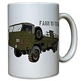 10to GL Bundeswehr Faun camiones BW Federal Oldtimer militar vehículo – Taza café # # # # # # 8916