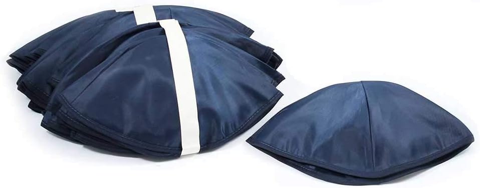 Zion Judaica Bulk Synagogue Shul Rayon Kippot - Gross (144)