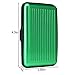 Set of 6 Aluminium Metal Credit Card Wallet Holder/Moneybag Storage- Prevent Identity Theft by Blocking RFID Scanning of Your Credit Cards (Assorted Colors) Size 11x7x5.2cm