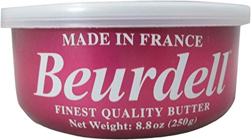 Beurdell Finest Quality Butter: 3% Salted Pasteurized AAA Grade Product of France 8.8oz (250g)- 2-Pack Beurdell Finest Quality Butter: 3% Salted Pasteurized AAA Grade Product of France 8.8oz (250g)- 2-Pack