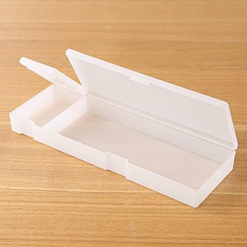 Muji Polypropylene Double Pen Case 210 × 70 × 25mm Made in Japan [2 Size Open] image 5