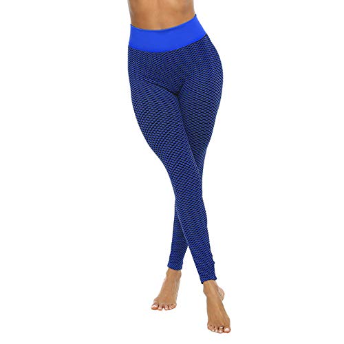 Legging feminina xadrez de cintura alta macia, controle de barriga, calça de treino para mulheres, A