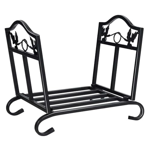 Range-bûches portable pliable et empileur de bûches de cheminée - 6
