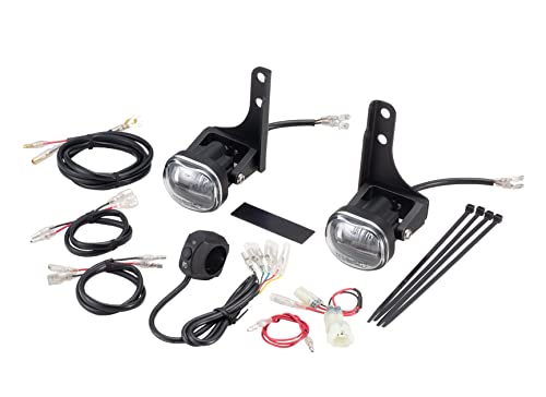 Amazon | キジマ(Kijima) バイクパーツ フォグランプキット LED 補助