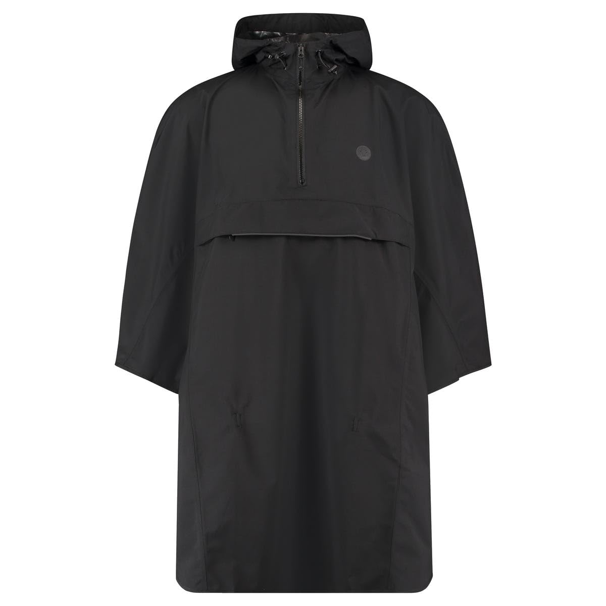 AGU Grant Regen Poncho Essential All Black One Size