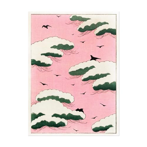 Shin Bijutsukai ciel rose impression d'art Giclée pour remplacer vos cadres vides sans style