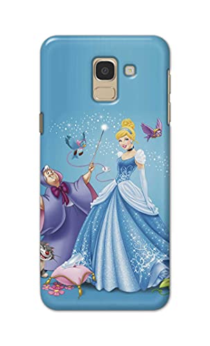 Image of Famous Cartoon Lady Character Hard Back Case Cover for Samsung Galaxy J6 (2018) (5.6 inch) / Samsung On 6 (2018), J600F / DS Back Cover -(J5) VNS2224