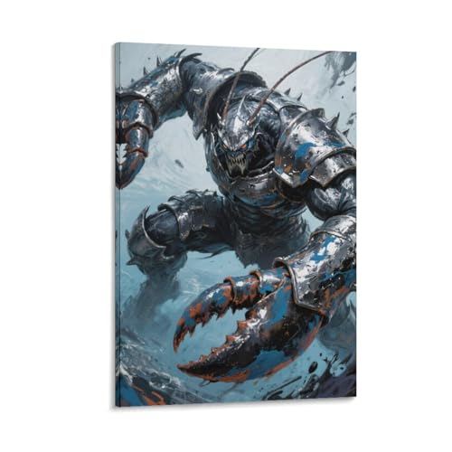 Robot vintage décoration murale peinture imaginative haute définition 40x60