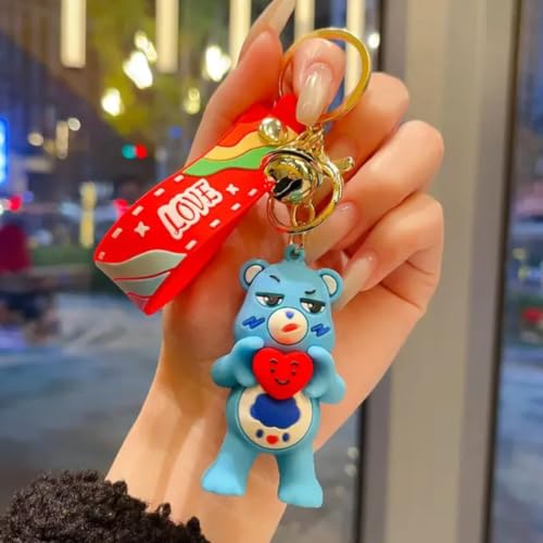 Image of GEOCARTER Teddy Bear Keyring | Cute Keychain for Bags & Keys