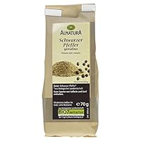 Alnatura Bio Pfeffer schwarz gemahlen, 70g