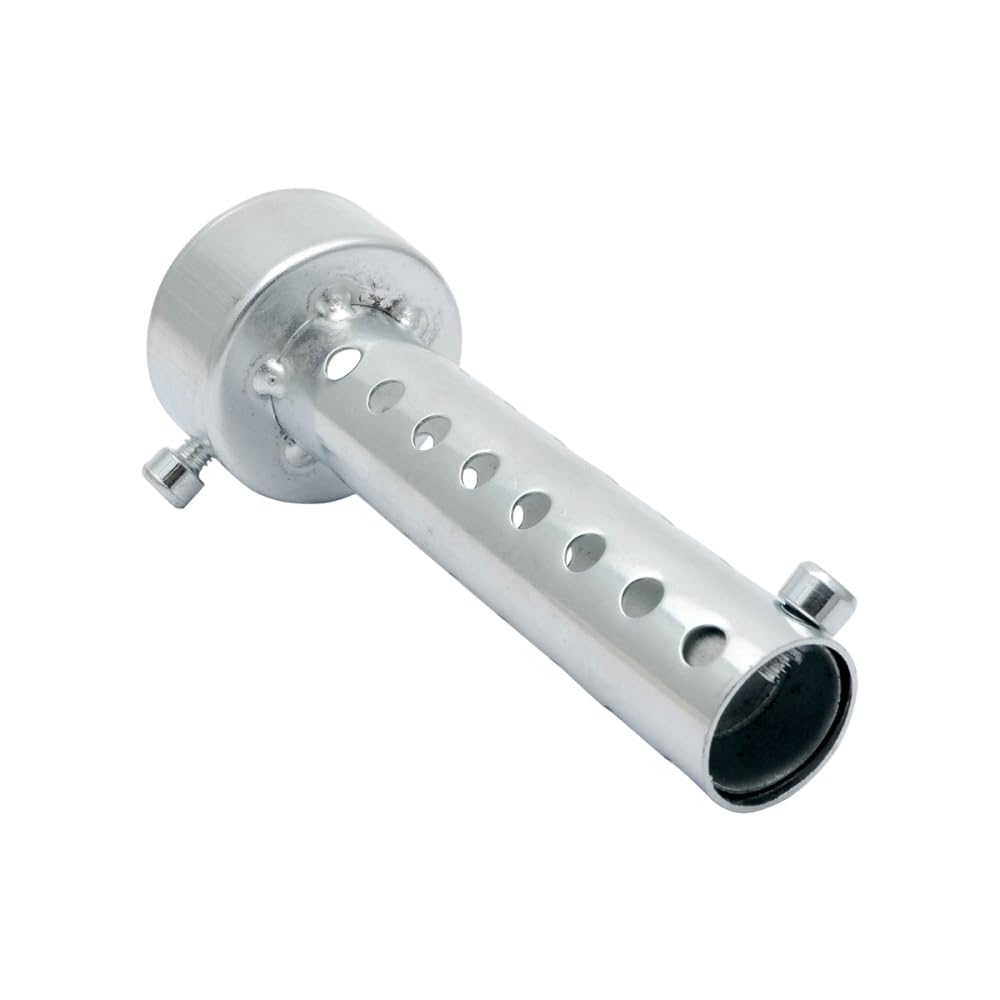 Silenziatore di scarico universale per moto DB Killer 60 mm - argento