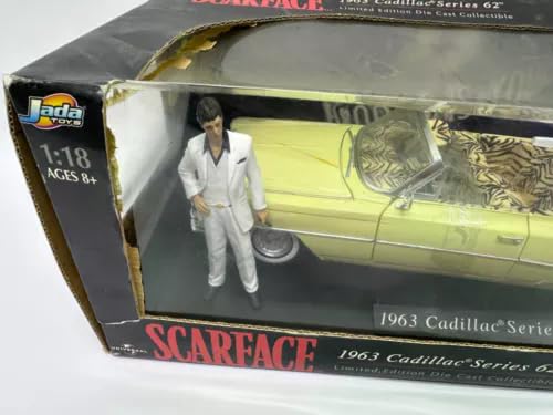 スカーフェイス Scarface 1963 Cadillac 1/18　jada Amazon.co.jp: Scarface 1963 Cadillac Series 62 Jada 1:18 Limited
