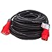 Produktbild 50 m CEE Verlängerungskabel Kabel H07RNF 16A 5x2,5qmm IP44 innen + außen schwarz