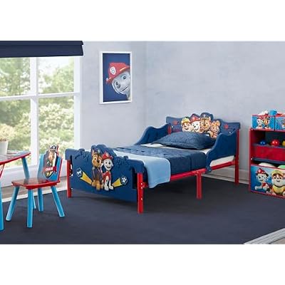 Delta Children PAW Patrol 3D Toddler Bed, Blue