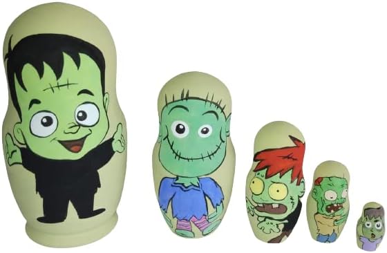 Funny Zombies nesting doll