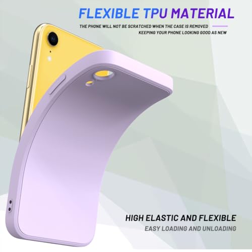 Image of for iPhone XR Case Purple, Scratch Resistant with Soft Touch, Slim Thin Phone Cover for iPhone XR 6.1 inch