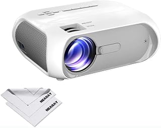 5G WiFi Bluetooth Projetor, Projetor Portátil Atualizado com 4K 5000 Lux e Full HD Nativo 1920×1080P, Projetor de Filme (Versão Android,EU Plug)