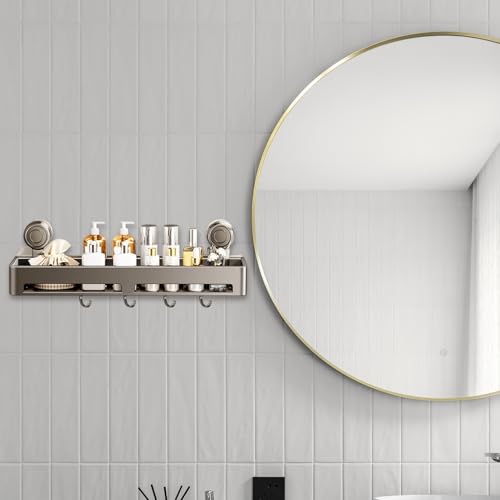 Étagère de douche à ventouse idéale pour camping-car et hôtel - 3