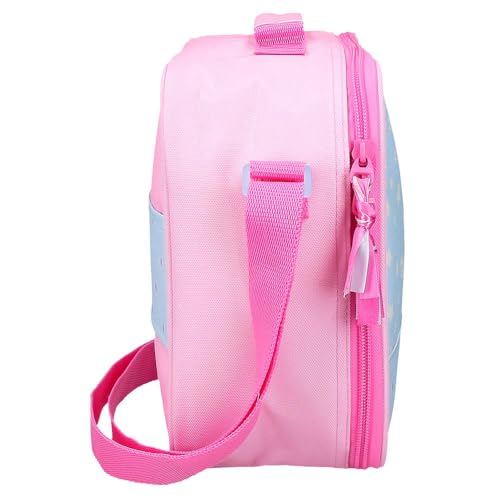 I Am a Unicorn Messenger Bag Food Carrier Thermal Blue 25x21x11 cm Polyester, Blue, Thermal Food Carrier Shoulder Bag, Blue, Thermal Food Carrier Shoulder Bag2