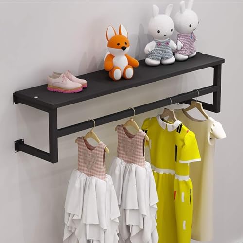 Tringle à vêtements murale robuste pour optimiser les petits espaces de rangement - 4