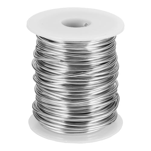 Fil en aluminium de 2 mm anodisé argenté avec finition durable anti-ternissement pour sculpture