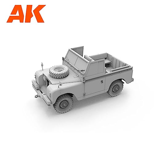 AK Interactive 1/35 Land Rover 88 Series IIA Rover 8 miniatura 2