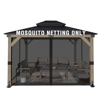 mosquito netting for gazebo