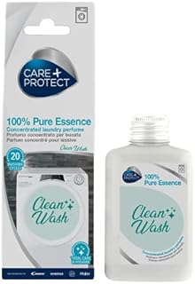 CARE + PROTECT Mousse Rose, 100% Pure Essence, Laundry Perfume for Washing Machine, Concentrated Essence for Linen and Clothes, Active Formula Long Lasting, up to 5 weeks, 80 cycles, 400ml