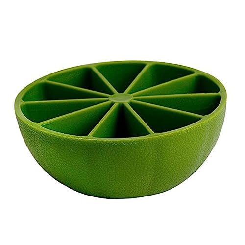 Molde para cubitos de hielo forma limón silicona 2 piezas miniatura 1