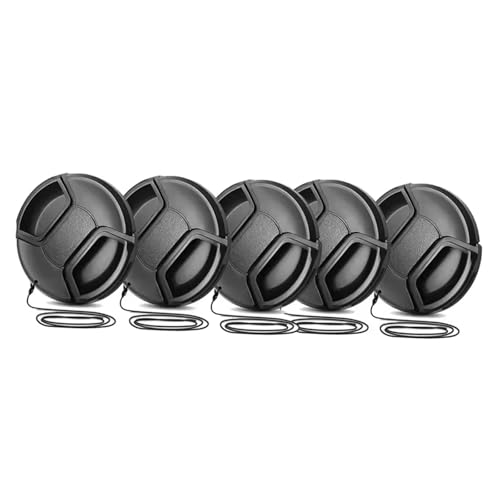 Capuchon d'objectif photo 52mm de haute précision pour boîtier DSLR