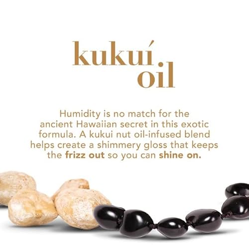 Ogx Shampoo Kukui Oil Hydrate & Defrizz 13 Ounce (384Ml) (3 Pack) #TOP3