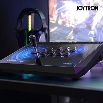 Joytron OPTIMAX 2 Arcade Stick PS5/PS4/PC/Nintendo Switch/XBOX compatible Equipped with Santokusha lever Tekken 8 Street Fighter 6 High speed response Zero delay compatible Parallel import product