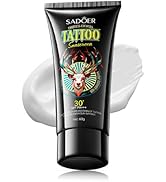 TINYLENS Tattoo Sunscreen SPF 30+, Tattoo Sun Protection Balm with Avocado & Jojoba Oil, Non-Grea...