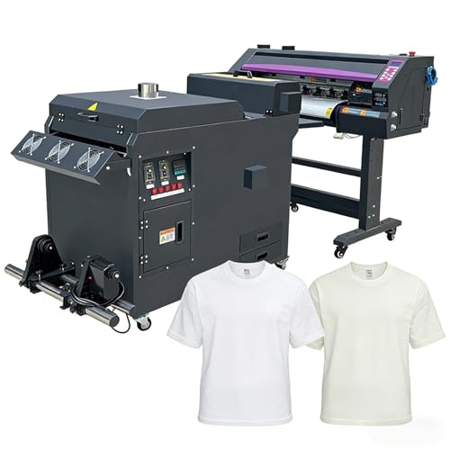 Professional DTG Printer - A3+ Direct to Garment T Shirt Printing Machine with Integrated Pretreatment System for Commercial Use, High Volume Garment Printer with CMYK+White and Curing Oven