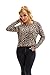 Froggirl Women’s Leopard Print Crew Neck Sweater Long Sleeve Soft Knit Pullover Casual Loose Fit Top (Leopard Print，M)