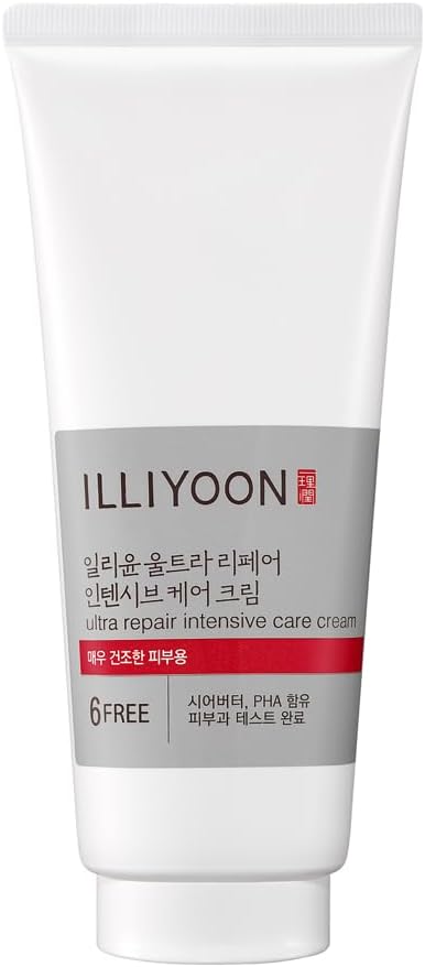 Illiyoon Official Iliyun Ultra Repair Incentive Cream, 6.8 fl oz (200 ml), Moisturizing, Hypoallergenic, Dry Skin, Moisturizing Cream Korean Cosmetics
