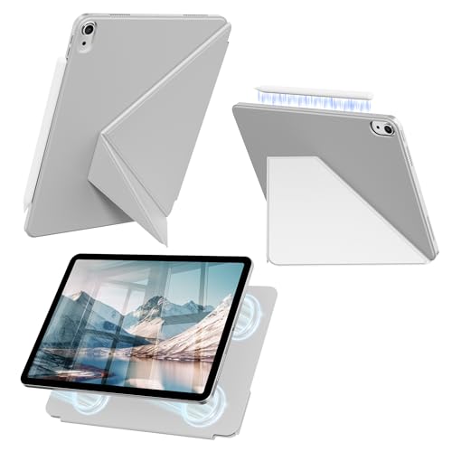 Étui pour iPad 10e génération avec pliage en K réglable pour le bureau