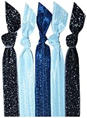 Singing the Blues - 5 Pc. Hair Tie Set