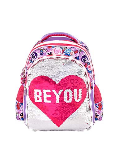 Footy | Mochila Mediana Malva | Línea Be You | Mochilas Infantiles para el Colegio | para Niñas Modernas Cover