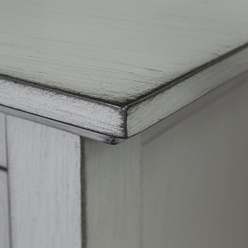 image for Walker Edison Wood Universal TV Stand with Storage Cabinets for TV's u