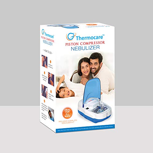 Image of TP-GIO1 Piston Compressure Nebulizer with Complete Kit Neb (White&blue)