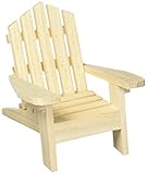 Darice 9132-67 Small Adirondack Wood Chair