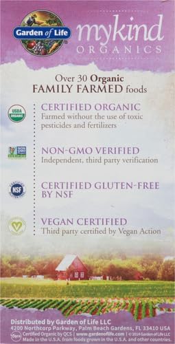 Garden of Life Organics Multivitamin for Women - Women's Once Daily Multi - Whole Food Multi with Iron,Biotin,Vegan Organic Womens Multivitamin for Health,Energy Hair Skin and Nails,360 Tablets,6 Pack - Image 3