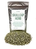 Skullcap Scutellaria Scullcap Herb from Germany - Natural, Cut & Dried Scutellaria Lateriflora - Net Weight: 1oz/28.5g